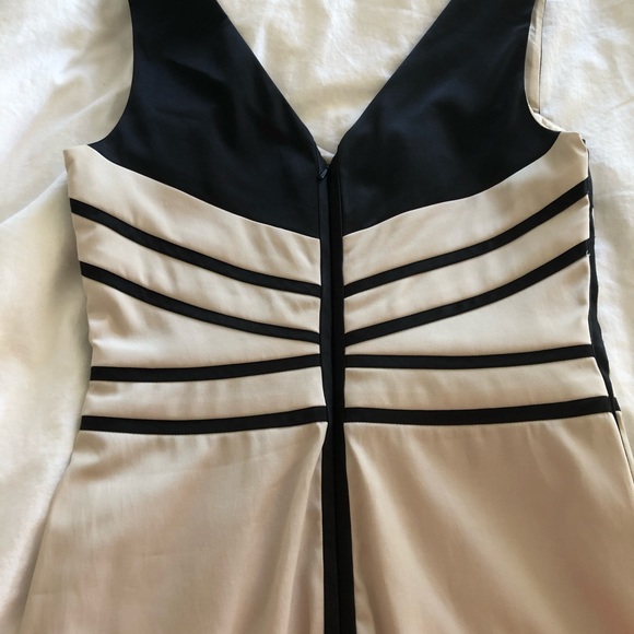 Vintage BCBC Generation Bodycon Nude and Black Dress - Picture 3 of 6